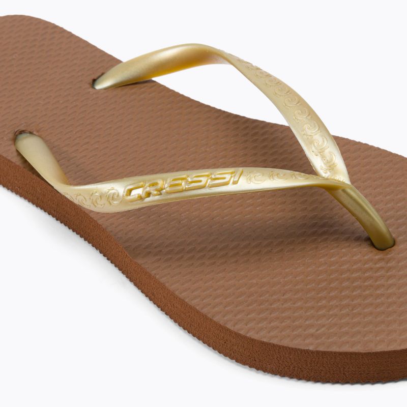 Cressi Marbella flip flop pentru femei maro XVB958735 7