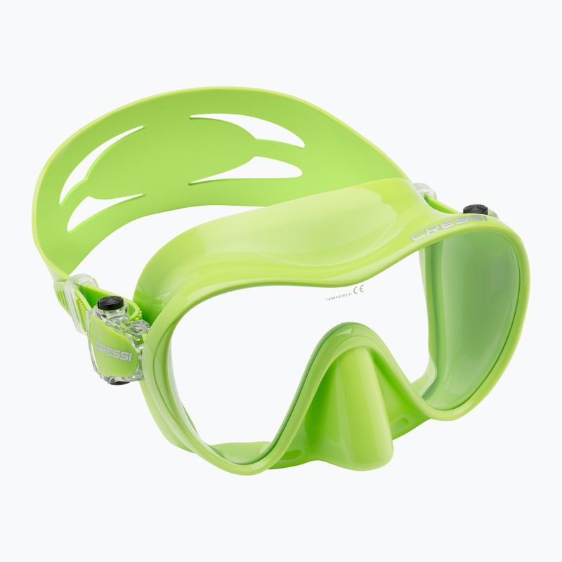 Mască de scufundare Cressi F1 Verde WDN281067 7