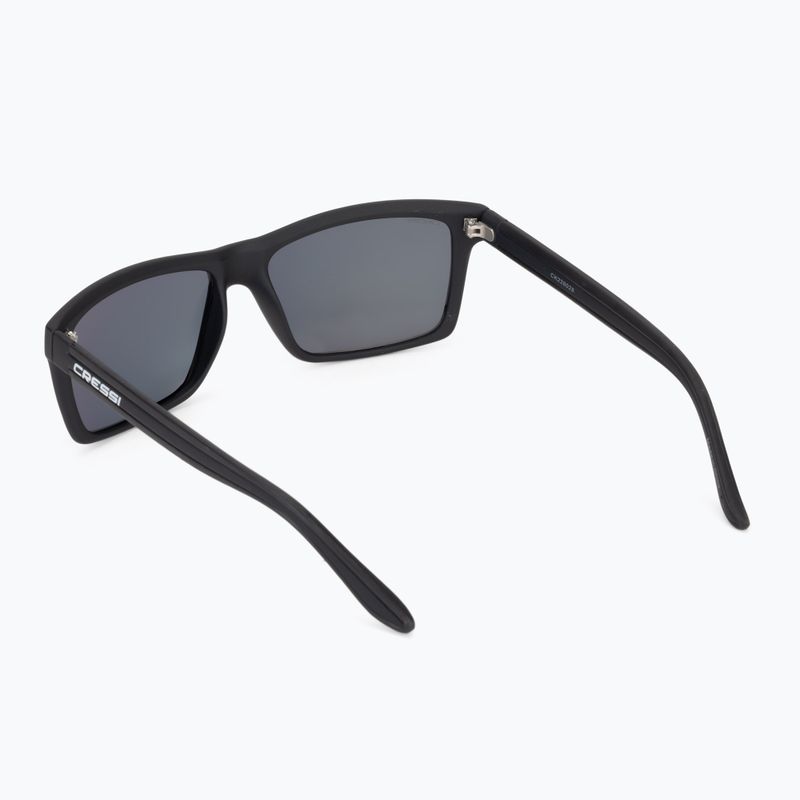 Ochelari de soare Cressi Rio matt black/revo orange 2