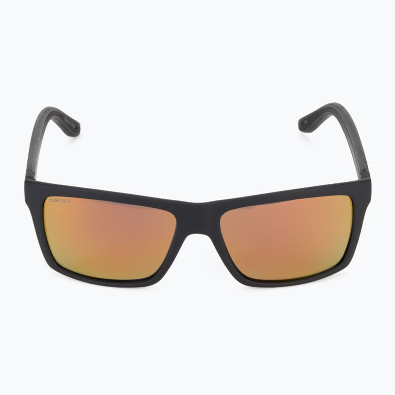 Ochelari de soare Cressi Rio matt black/revo orange 3