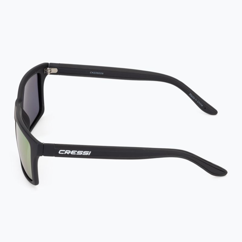 Ochelari de soare Cressi Rio matt black/revo orange 4
