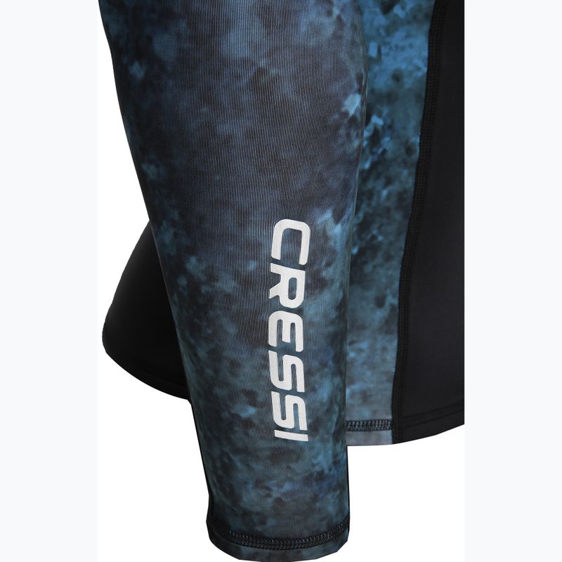 Longsleeve de înot pentru bărbați Cressi Cobia Hunter camo blue 6