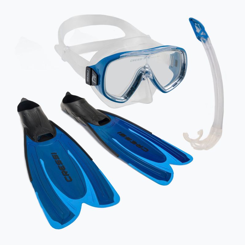 Cressi Agua Set de snorkelling Mască + Snorkel + Aripioare XCA312035