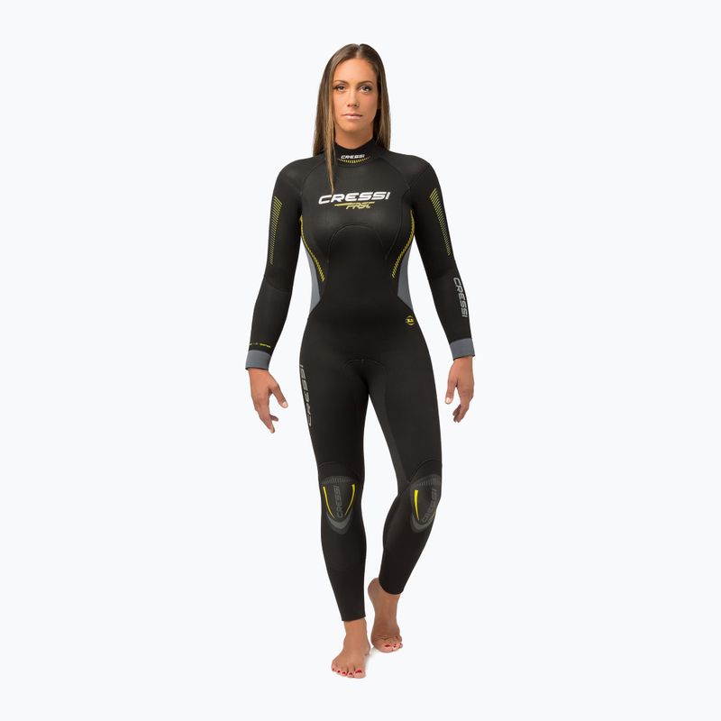Costum de scafandru pentru femei Cressi Fast Monopiece 5 mm negru LR109501