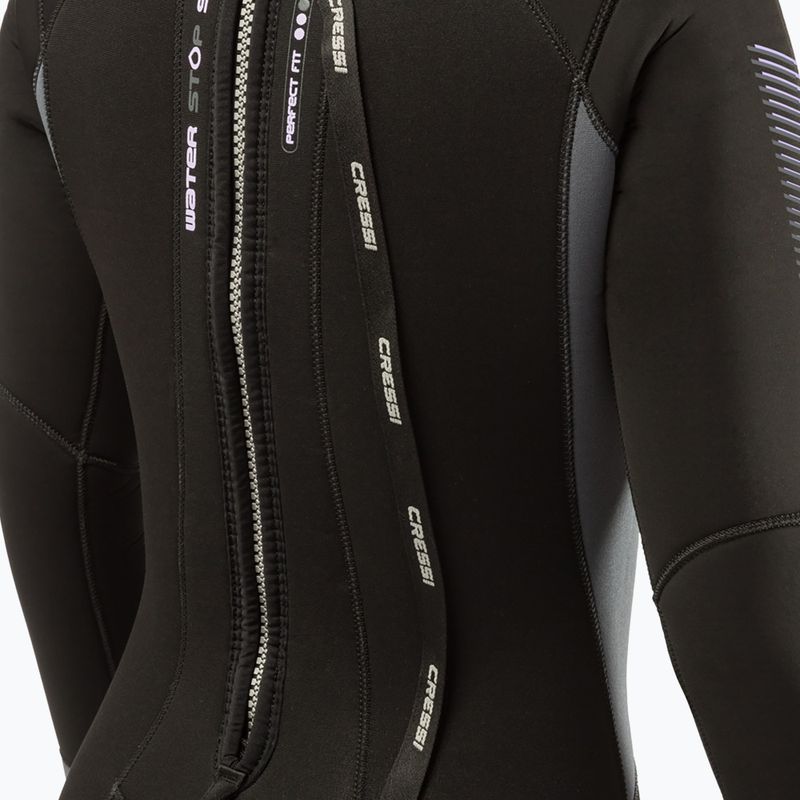 Costum de neopren pentru femei Cressi Fast Monopiece 7mm negru LR109702 3