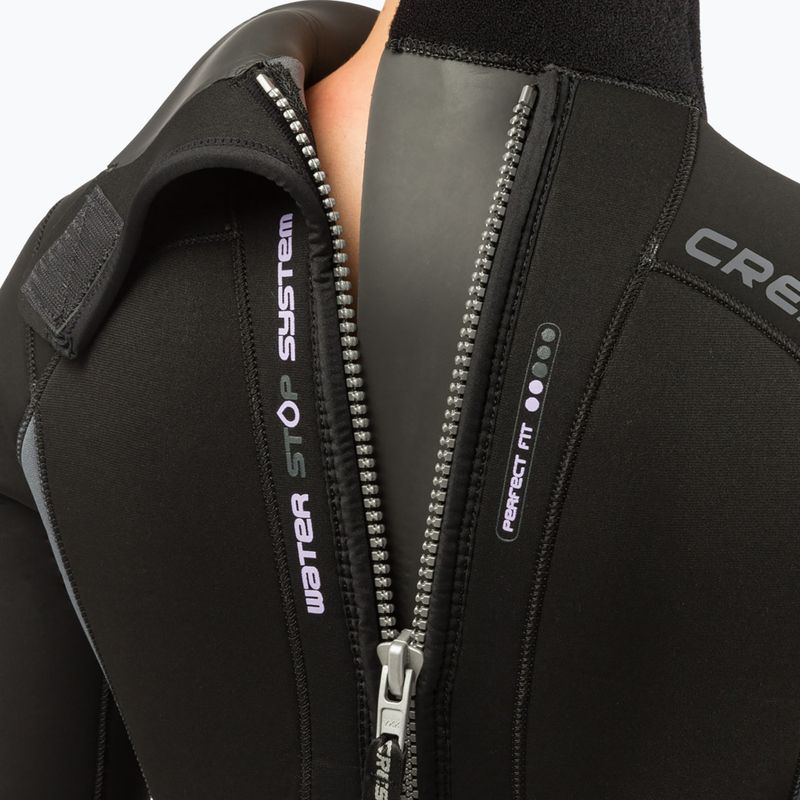 Costum de neopren pentru femei Cressi Fast Monopiece 7mm negru LR109702 4