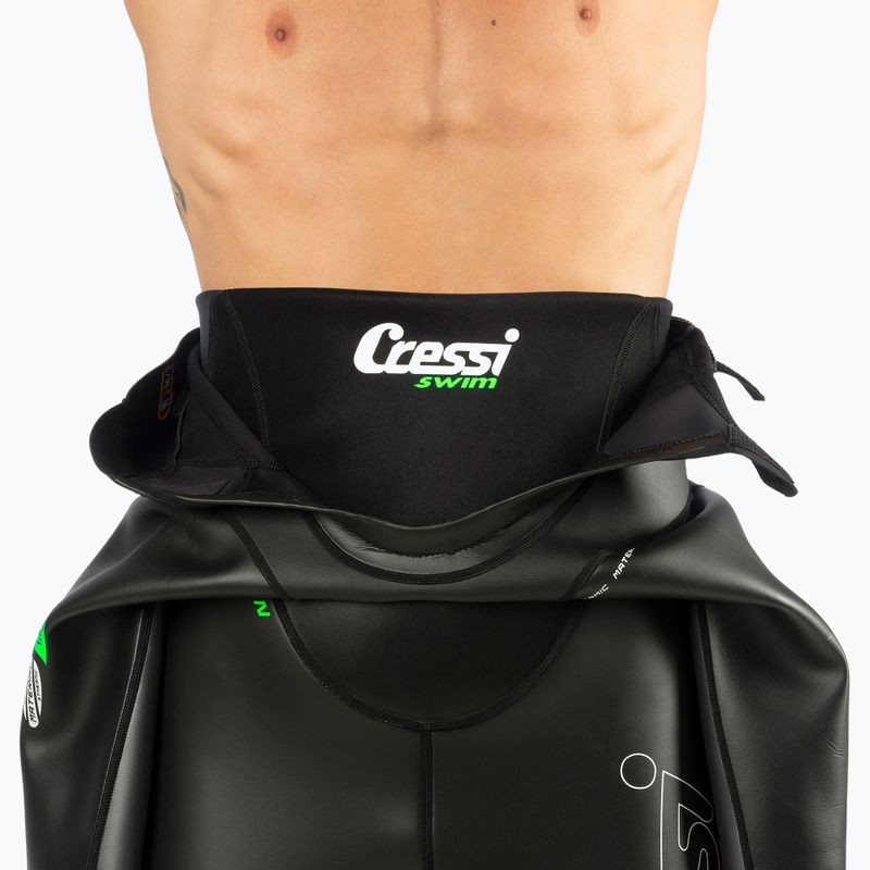 Costum de înot pentru bărbați Cressi Triton Monopiece 1.5 mm black/blue 7