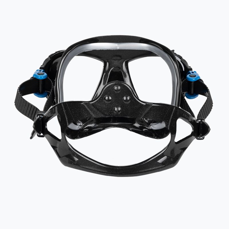 Set de scufundări  Cressi Big Eyes Evolution + Alpha Ultra Dry black/blue 6