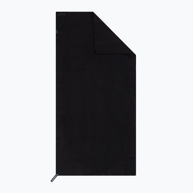 Cressi Prosop de plajă bicolor cu uscare rapidă Cressi Microfibre negru XVA850