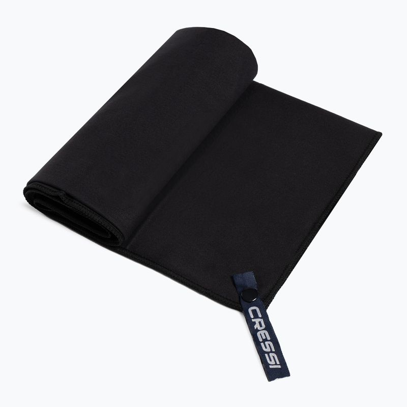 Cressi Prosop de plajă bicolor cu uscare rapidă Cressi Microfibre negru XVA850 2