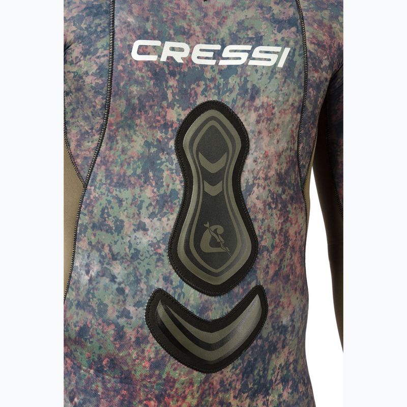 Geacă din neopren pentru bărbați Cressi Seppia 3.5mm camouflage 3