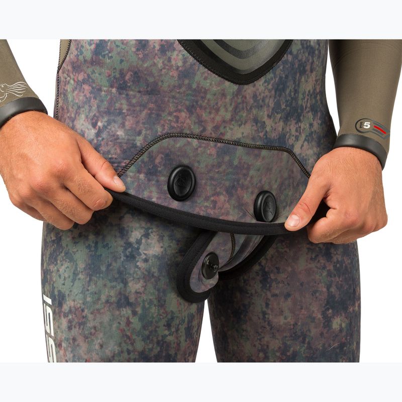 Geacă din neopren pentru bărbați Cressi Seppia 3.5mm camouflage 4