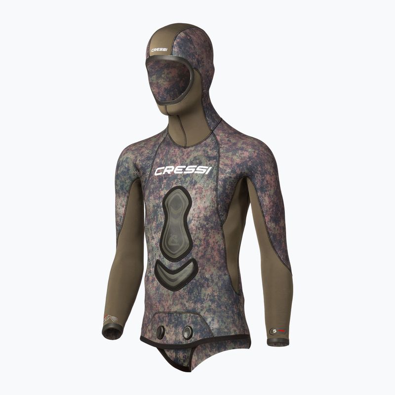 Geacă din neopren pentru bărbați Cressi Seppia 3.5mm camouflage 6