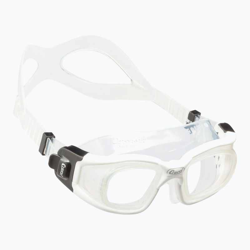 Mască de înot Cressi Galileo white