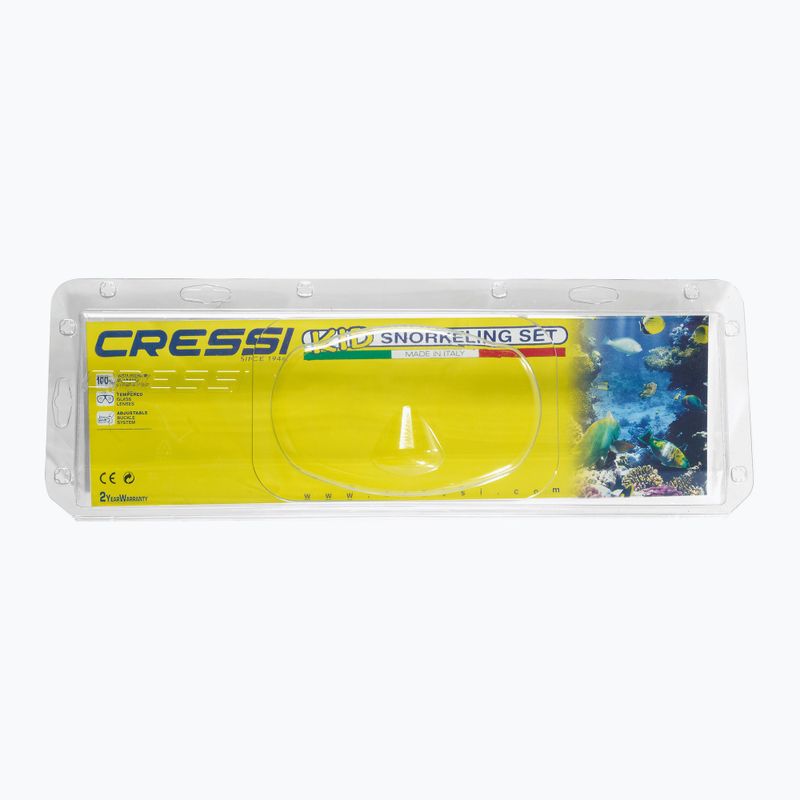 Set de scufundări  pentru copii Cressi Moon + Top blue 2