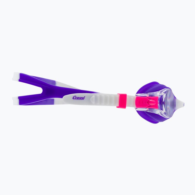 Ochelari de înot pentru copii Cressi Dolphin 2.0 mov și alb USG010430 3