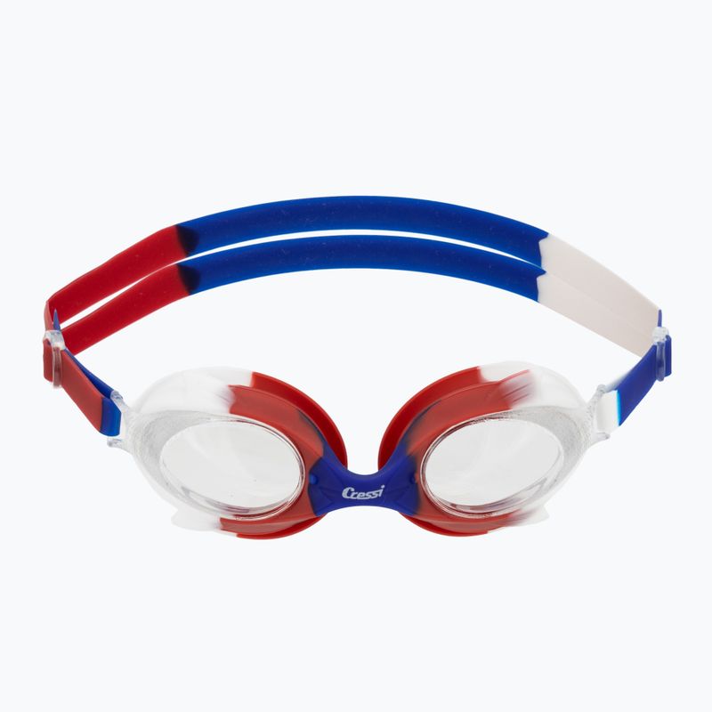 Ochelari de înot pentru copii Cressi Seahorse blue/white/red 2