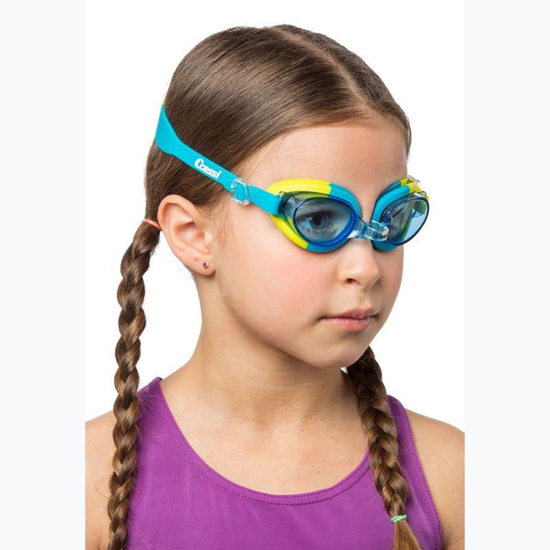 Ochelari de înot  pentru copii  Cressi Starfish green/azure 4