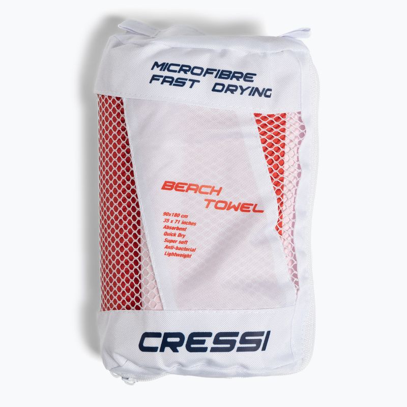 Cressi Prosop de uscare rapidă din microfibră Stripe roșu XVA871160 5