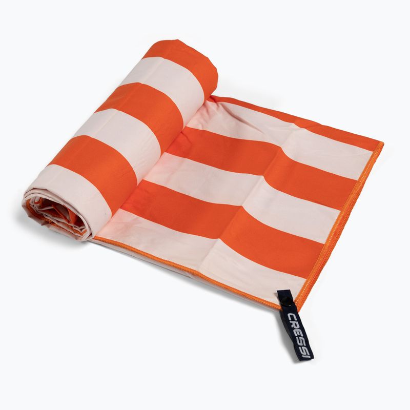 Cressi Prosop de uscare rapidă din microfibră Stripe portocaliu XVA871180 2