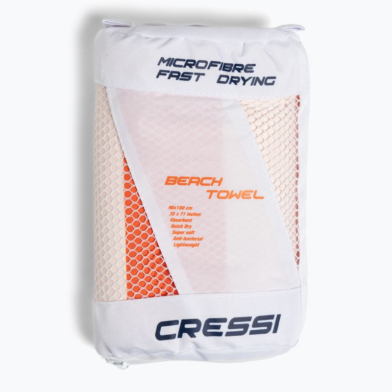 Cressi Prosop de uscare rapidă din microfibră Stripe portocaliu XVA871180 5