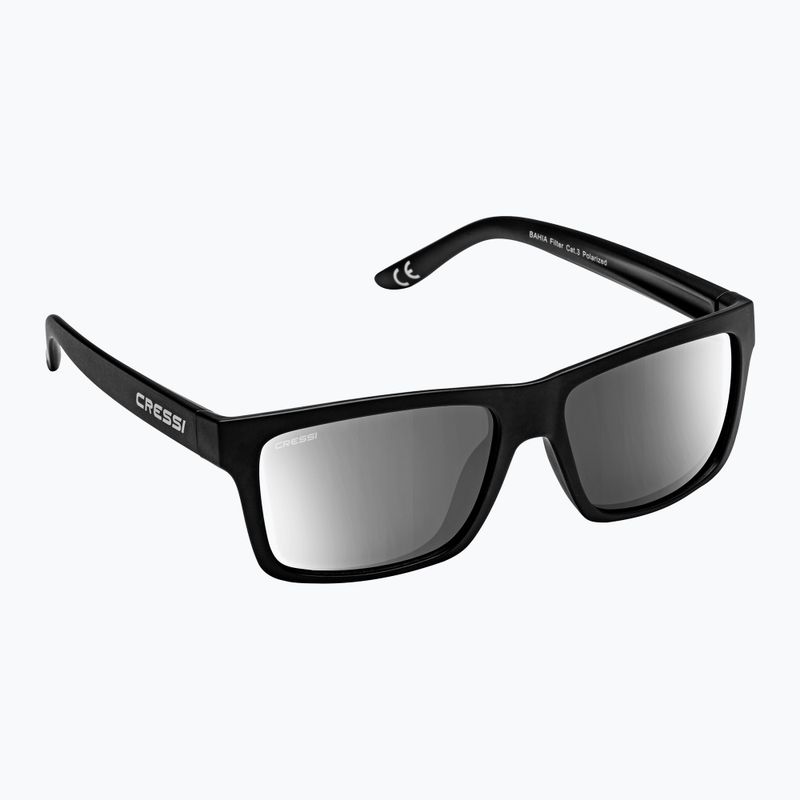 Ochelari de soare Cressi Bahia negru-argintii XDB100604 5