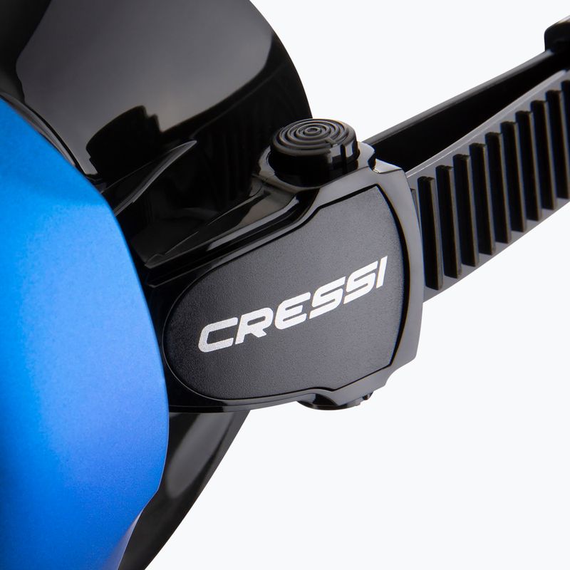 Mască de scufundări Cressi A1 Anti Fog black/blue 4