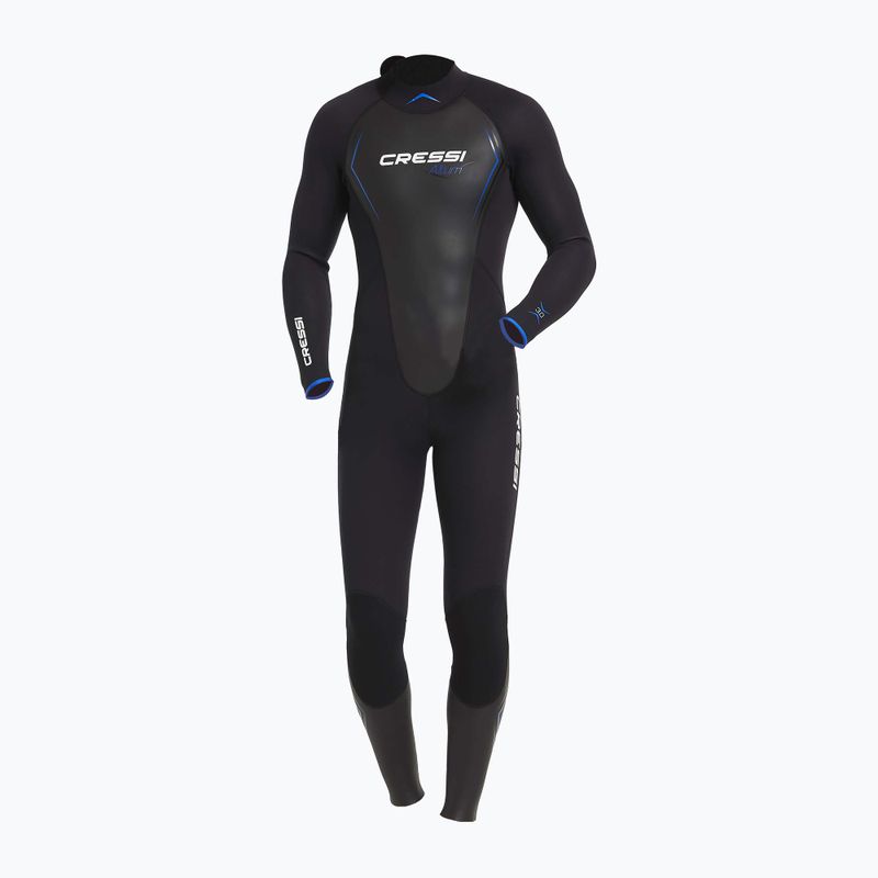 Costum de înot pentru bărbați Cressi Altum Monopiece 3 mm black/blue 5