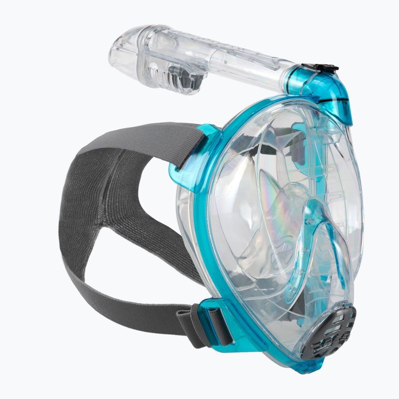 Cressi Baron Mască de față completă pentru snorkelling turcoaz XDT020025