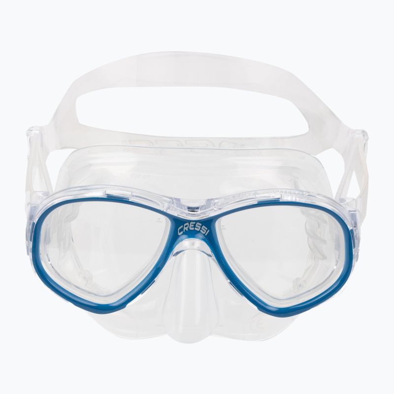 Cressi Perla Jr Baby Snorkel Set Perla Mask + Minigringo Snorkel Clear Blue DM101220 2