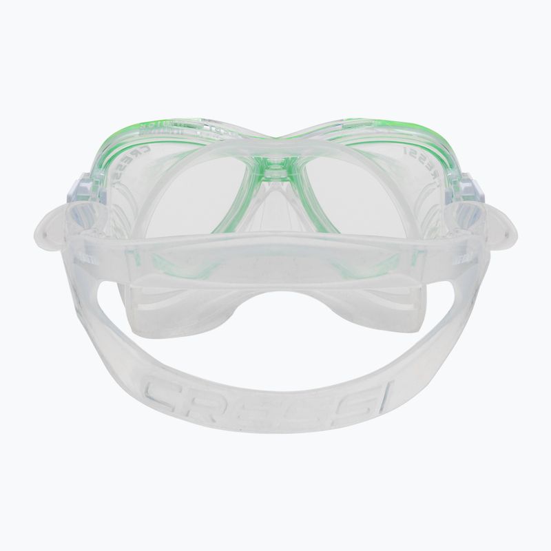 Cressi Perla + Minigringo set snorkel pentru copii mască + snorkel verde DM101267 5