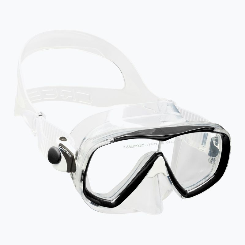 Cressi Estrella mască de scufundări negru DN340050 6