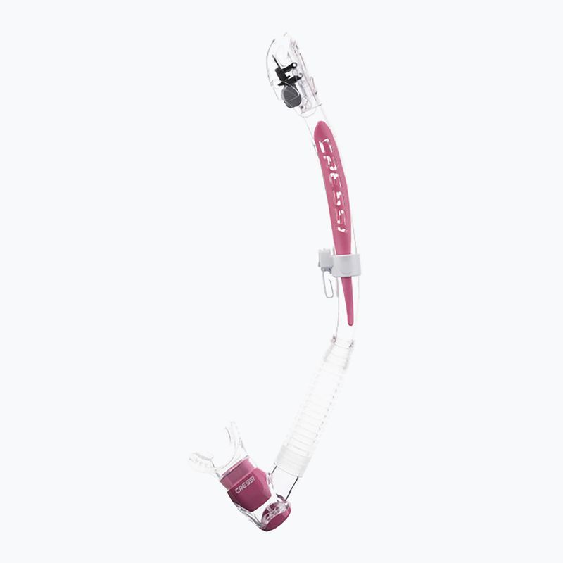 Tub de scufundări  Cressi Itaca Ultra Dry clear/pink