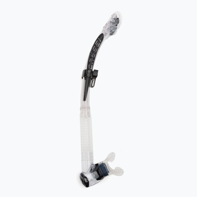 Cressi Itaca Ultra Dry snorkel negru / incolor ES290050