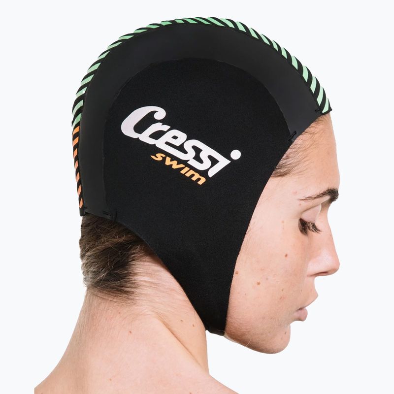 Glugă din neopren Cressi Swim Hood 2mm black 7
