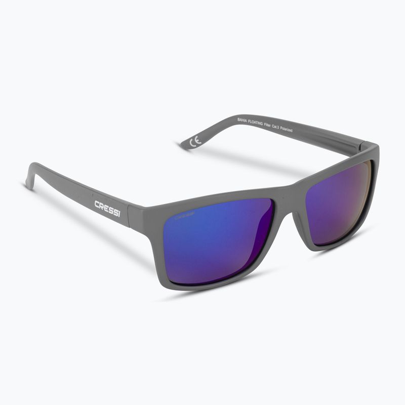 Ochelari de soare Cressi Bahia Floating negru-albaștri XDB100707