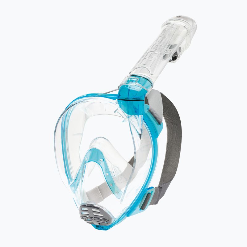 Masca de snorkel pentru copii Cressi Baron cu fața întreagă pentru copii Turquoise XDT0360026