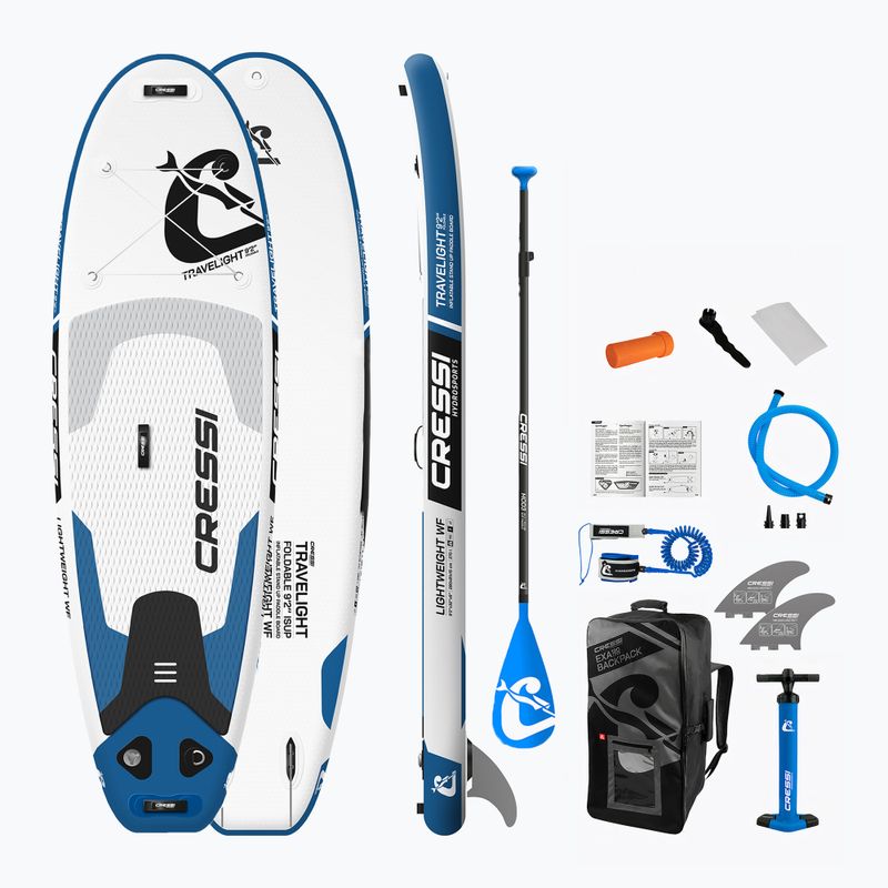 Cressi Travelight Travelight pliabil iSUP 9'2" SUP bord alb NA010980