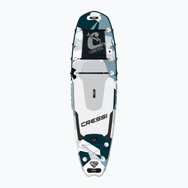 SUP bord Cressi Tiger Shark Multitask iSUP 10'2" gri NA041025 2