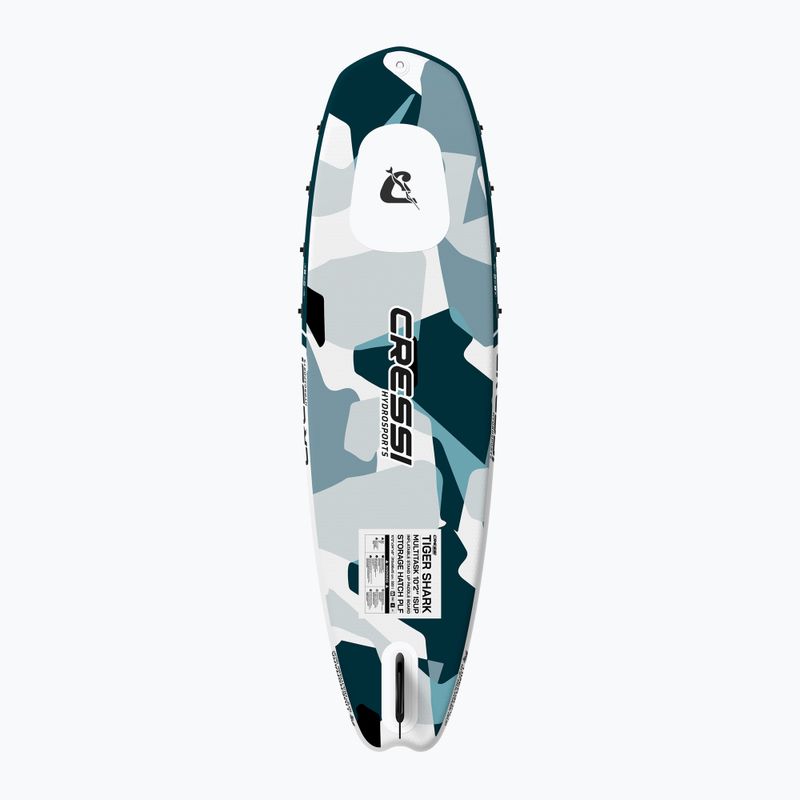 SUP bord Cressi Tiger Shark Multitask iSUP 10'2" gri NA041025 3
