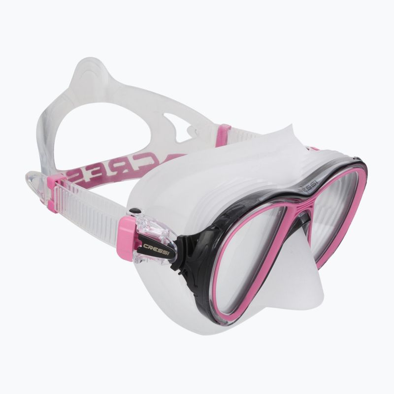 Masca de scufundare Cressi Quantum Pink DS510040