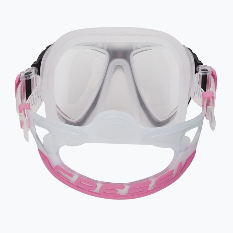 Masca de scufundare Cressi Quantum Pink DS510040 5