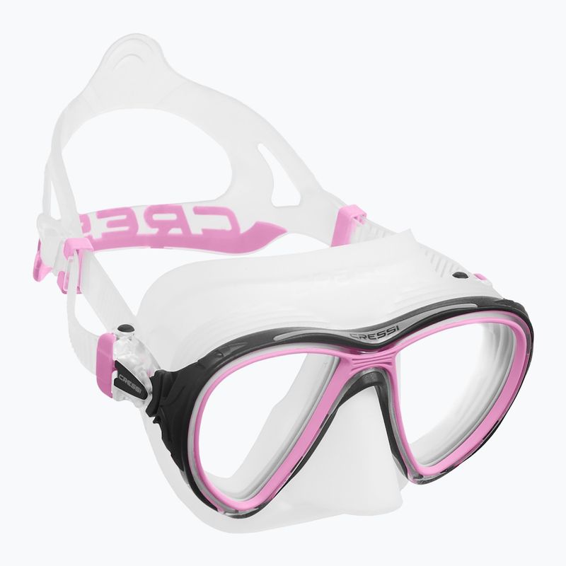 Masca de scufundare Cressi Quantum Pink DS510040 6