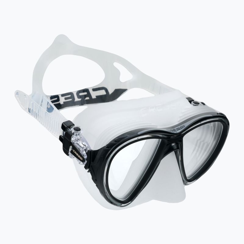 Mască de scufundări Cressi Quantum negru DS510050