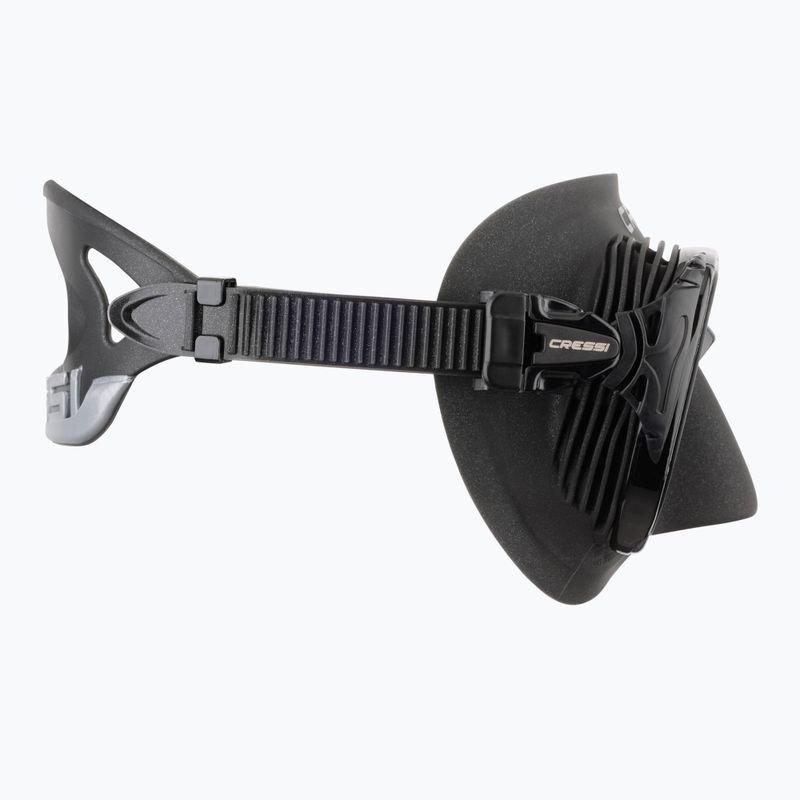 Mască de scufundări Cressi Quantum Ultravision black/silver 3