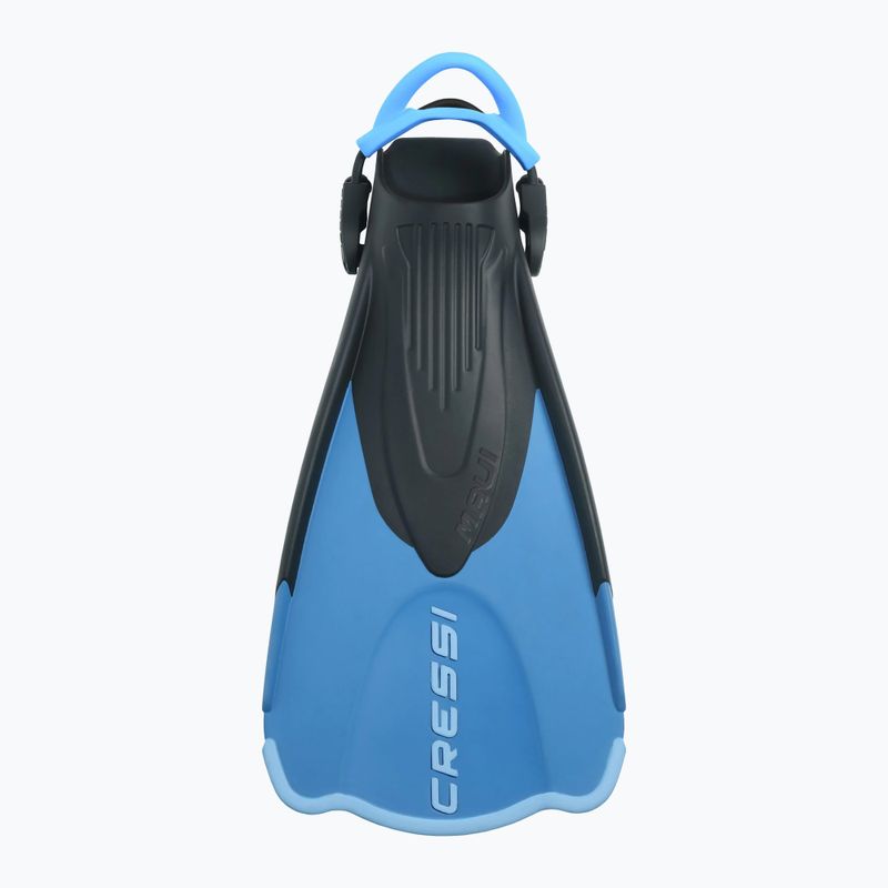 Labe de snorkeling Cressi Maui Short blue/azure 2