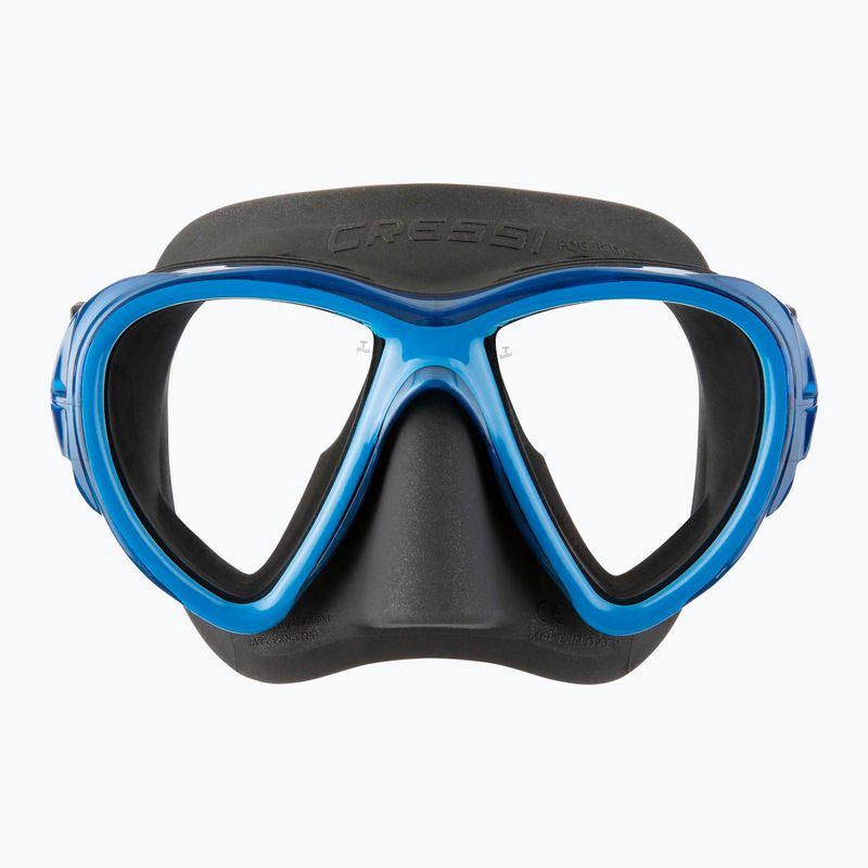 Mască de scufundări Cressi Fiji black/blue 2