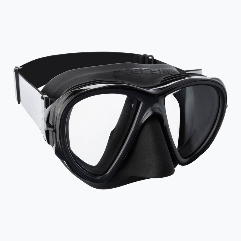 Mască de scufundări Cressi Fiji black/black