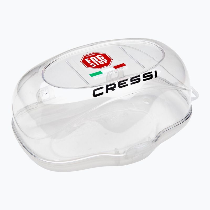 Mască de scufundări Cressi Samoa clear/aquamarine 5