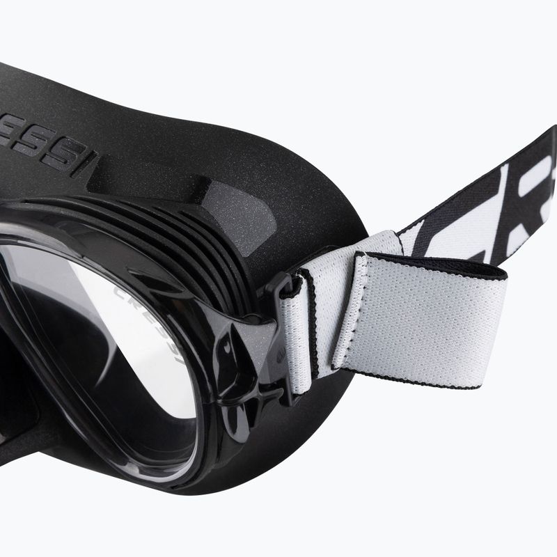 Mască de scufundări Cressi Samoa black/black 4